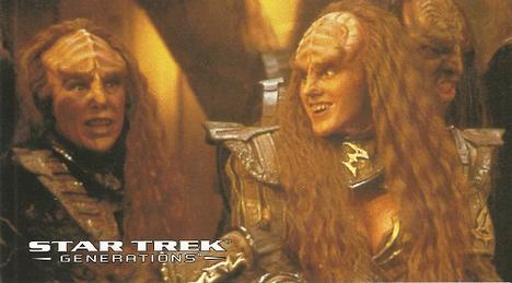 1994 SkyBox Star Trek Generations Cinema Collection #67 Lursa and B'Etor Front