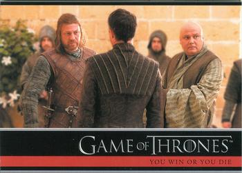 2012 Rittenhouse Game of Thrones Season 1 #21 Ned Stark knows that Stannis Baratheon is the right... Front