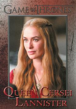 2013 Rittenhouse Game of Thrones Season 2 #69 Queen Cersei Lannister Front