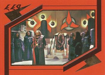 1996 SkyBox Star Trek: The Next Generation Season 5 - Klingons #S25 Klingon Great Hall Front
