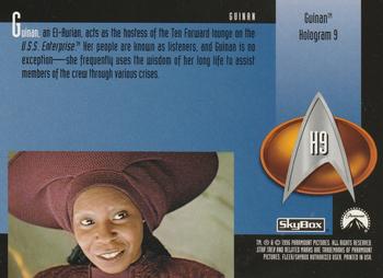 1996 SkyBox Star Trek: The Next Generation Season 5 - Holograms #H9 Guinan Back