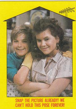 1988 Topps Growing Pains #34 Family Entertainment Front