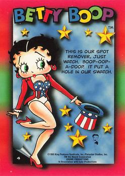 1995 Krome Betty Boop Series One - Premier Edition #4 This is our spot remover. Just watc Back