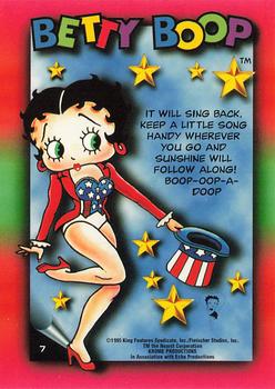 1995 Krome Betty Boop Series One - Premier Edition #7 It will sing back. Keep a little so Back