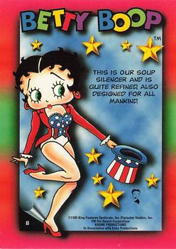 1995 Krome Betty Boop Series One - Premier Edition #8 This is our soup silencer and is qu Back