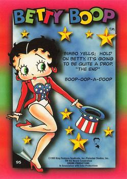 1995 Krome Betty Boop Series One - Premier Edition #95 Bimbo yells; Hold on Betty, it's go Back