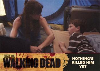 2011 Cryptozoic The Walking Dead Season 1 #43 Nothing's Killed Him Yet Front
