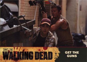 2011 Cryptozoic The Walking Dead Season 1 #50 Get the Guns Front
