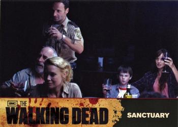 2011 Cryptozoic The Walking Dead Season 1 #68 Sanctuary Front
