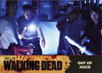 2011 Cryptozoic The Walking Dead Season 1 #70 Out of Juice Front