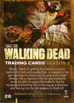 2012 Cryptozoic Walking Dead Season 2 #28 A Desperate Escape Back