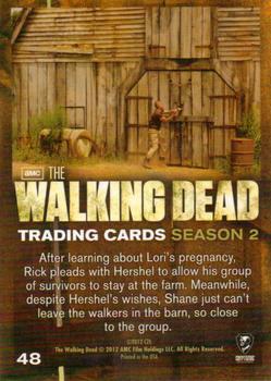 2012 Cryptozoic Walking Dead Season 2 #48 This Is Home Back