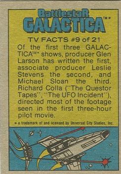 1978 Topps Battlestar Galactica #112 Blasted By the Enemy! Back