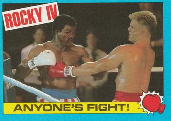 1985 Topps Rocky IV #22 Anyone's Fight! Front