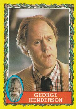 1987 Topps Harry and the Hendersons #3 George Henderson Front