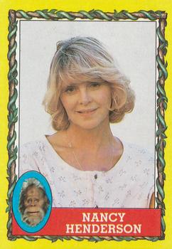 1987 Topps Harry and the Hendersons #4 Nancy Henderson Front