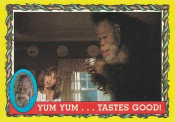 1987 Topps Harry and the Hendersons #17 Yum, Yum ... Tastes Good! Front