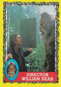 1987 Topps Harry and the Hendersons #71 Director William Dear Front