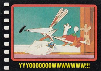 1987 Topps Who Framed Roger Rabbit #8 Yyyooooooowwwwwww!!! Front