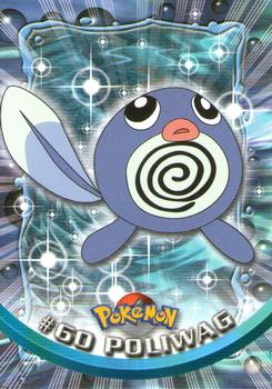1999 Topps Pokemon TV Animation Edition Series 1 #60 Poliwag Front