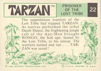 1966 Banner Tarzan #22 Prisoner of the Lost Tribe Back