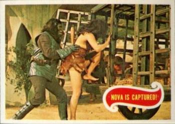 1969 Topps Planet of the Apes #11 Nova is Captured! Front
