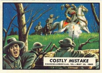 1962 Topps Civil War News #43 Costly Mistake Front