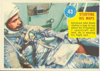 1963 Topps Astronauts (R709-6) #43 John Glenn Front