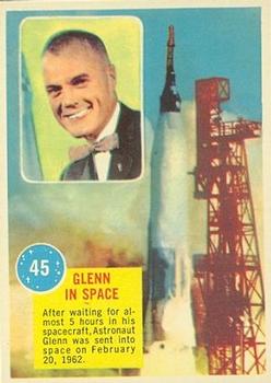1963 Topps Astronauts (R709-6) #45 John Glenn Front