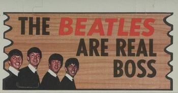 1964 Topps Beatles Plaks #46 The Beatles Are Real Boss Front