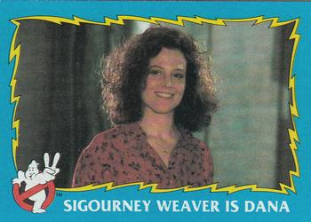 1989 Topps Ghostbusters II #4 Sigourney Weaver Is Dana Front