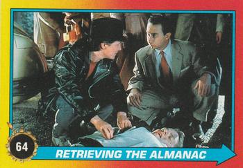 1989 Topps Back to the Future Part II #64 Retrieving the Almanac Front