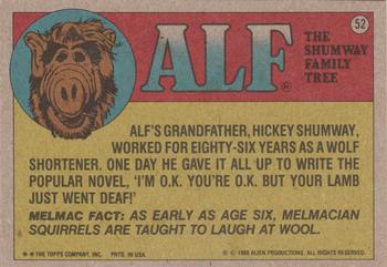 1988 Topps ALF 2nd Series #52 You know what they say: 