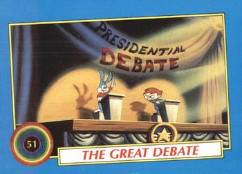 1991 Topps Tiny Toon Adventures #51 The Great Debate Front