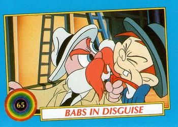 1991 Topps Tiny Toon Adventures #65 Babs in Disguise Front
