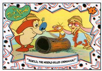 1993 Topps Nicktoons #7 Behold, the needle-billed chihuahua! Front