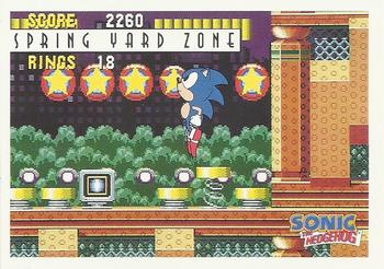 1993 Topps Sonic the Hedgehog #6 Spikes Front