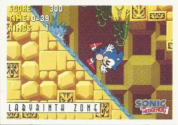 1993 Topps Sonic the Hedgehog #8 Jaws Front