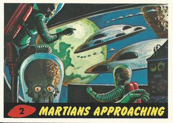 1994 Topps Mars Attacks #2 Martians Approaching Front