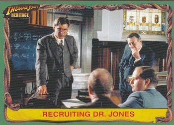 2008 Topps Indiana Jones Heritage #6 Recruiting Dr. Jones Front