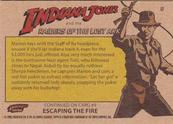 2008 Topps Indiana Jones Heritage #8 The Wicked Persuasion of Toht Back
