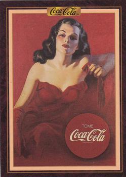 1994 Collect-A-Card Coca-Cola Collection Series 3 #214 Mexican serving tray, 1940s Front