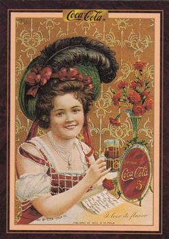 1994 Collect-A-Card Coca-Cola Collection Series 3 #267 Menu card, 1902 Front