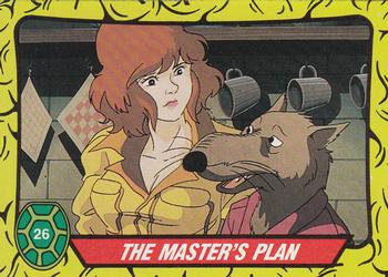 1989 O-Pee-Chee Teenage Mutant Ninja Turtles #26 The Master's Plan Front