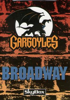1995 Skybox Gargoyles - Pop-Ups #P3 Broadway Front