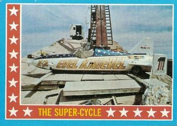 1974 Topps Evel Knievel #32 The Super-Cycle Front
