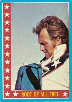 1974 Topps Evel Knievel #43 Root of All Evel Front