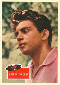 1959 Topps Fabian #3 Deep In Thought Front