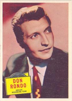 1957 Topps Hit Stars #29 Don Rondo Front