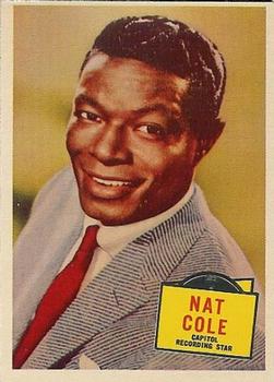 1957 Topps Hit Stars #34 Nat King Cole Front